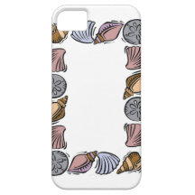 Sea Shell Frame iPhone 5 Cover