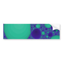 Sea Shell Night Glow Bumper Stickers