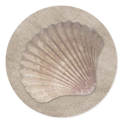 Sea Shell Stickers