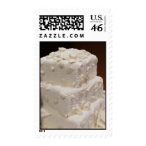 Sea shell wedding cake postage