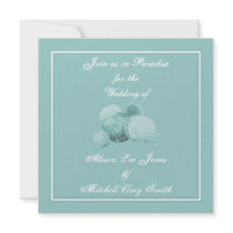 Sea Shell Wedding Invitation by RedRider08 Sea Shell Wedding Invitation