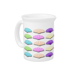 Sea Shells Beverage Pitcher