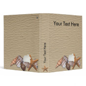 Sea Shells Binder binder