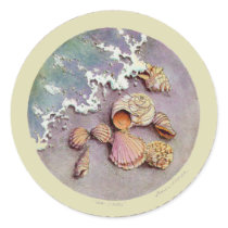 SEA SHELLS by SHARON SHARPE stickers