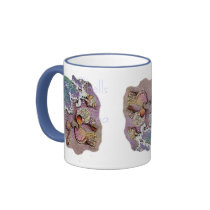 SEA SHELLS by the SEA by SHARON SHARPE mugs by sharonsharpe SEA SHELLS by the SEA by SHARON SHARPE mugs