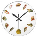 Sea Shells From the Sea Shore Wallclocks