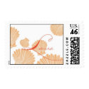 Sea Shells LOVE Stamp coral