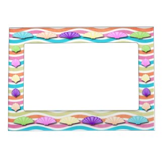 Sea Shells Magnetic Frame