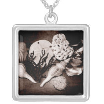 Sea Shells Still Life necklaces