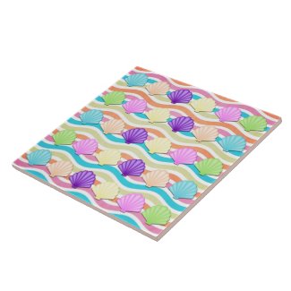 Sea Shells Tile/Trivet
