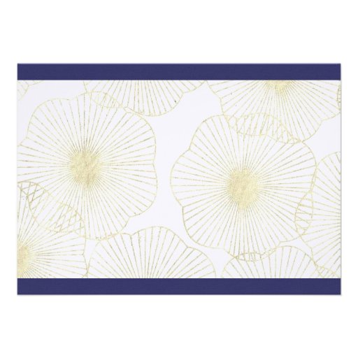 Sea Shells Wedding Invitation