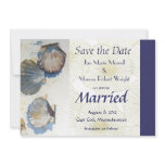 Sea Shells Wedding Save the Date Card Personalized Invites
