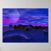 Sea Snake from The Abyss Print
