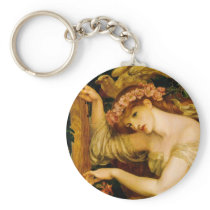 Sea Spell by Dante Gabriel Rossetti Keychain
