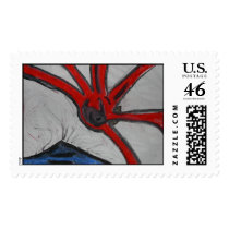 Sea Squid looking down postage by unixarcade Sea Squid looking down postage