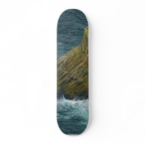 Sea Stack At The Slieve League Cliffs In Ireland skateboards