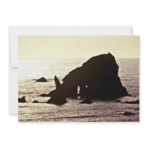 Sea Stack - Off Redwood National Park Custom Invites