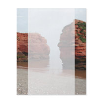 Sea Stack Rocks. Ladram Bay. Devon. UK. Full Color Flyer