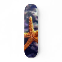 Sea Star In Aquarium skateboards