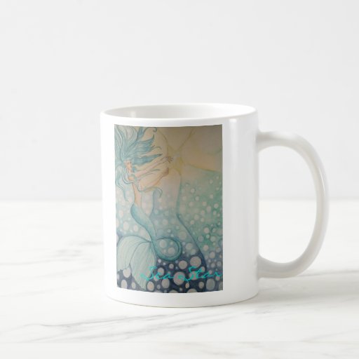 Sea Star, Sea Star, "Sea Star", By: Erin V. Dow... Coffee Mugs