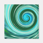 Sea Swirl Custom Template Style Magnet