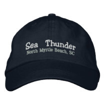 Sea Thunder Embroidered Hats