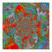 "Sea ... To My Garden" ~ Abstract Art Print