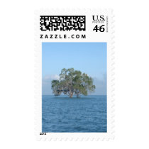 Sea Tree Postage Stamp