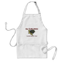 Sea Turtle Addict aprons