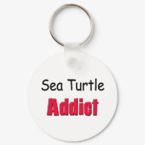 Sea Turtle Addict keychains