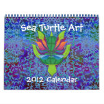 Sea Turtle Art 2012 Calendar