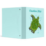 Sea Turtle Binder