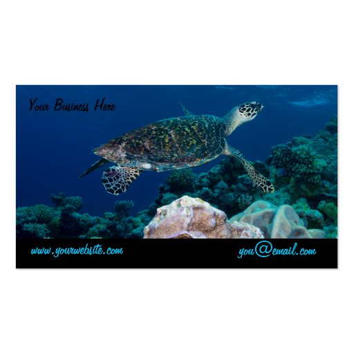 Sea Turtle Business Card