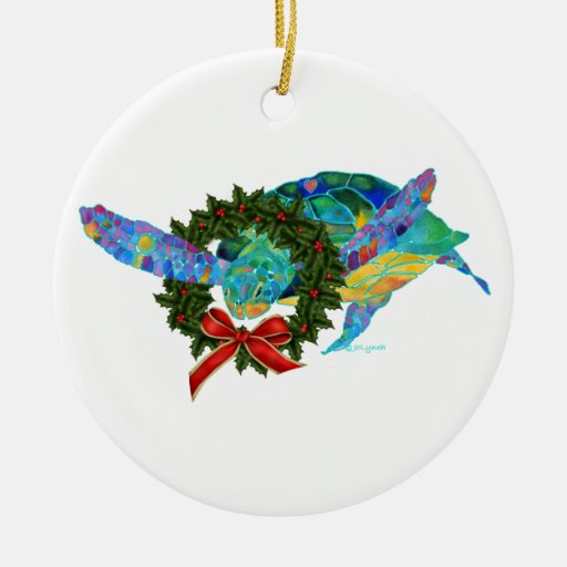 sea turtle christmas ornament zazzle sea turtle christmas ornament zazzle