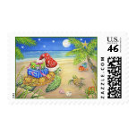 Sea Turtle Christmas Postage