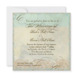 Sea Turtle Coastal Beach - Destination Wedding Custom Invitations