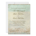 Sea Turtle Coastal Beach - Destination Wedding Personalized Invitation