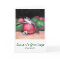Sea Turtle Florida Christmas Card