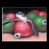 Sea Turtle Florida Christmas postcard postcards