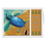 Sea Turtle Greeting Card