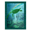 Sea turtle in the rainforest posters by wingedturtle Sea turtle in the rainforest posters