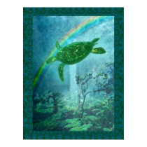 Sea turtle in the rainforest posters by wingedturtle Sea turtle in the rainforest posters