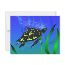 Sea Turtle invitations