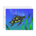 Sea Turtle Invitation