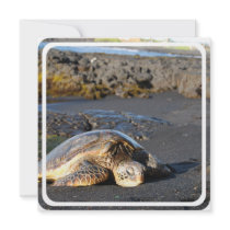 Sea Turtle Invitation