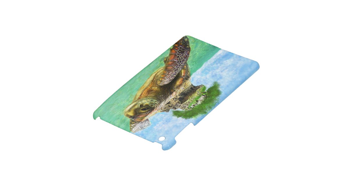 Sea Turtle Island Ipad Mini Case 