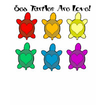 Sea Turtle Love Apparel Tee Shirt
