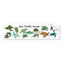Sea Turtle Lover 2 bumper sticker