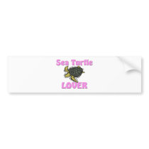 Sea Turtle Lover bumper stickers