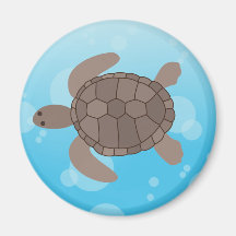 Sea Turtle Magnets